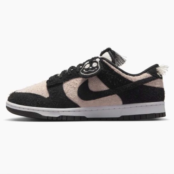 🐼 Nike Dunk Low Suede Black White 🐼